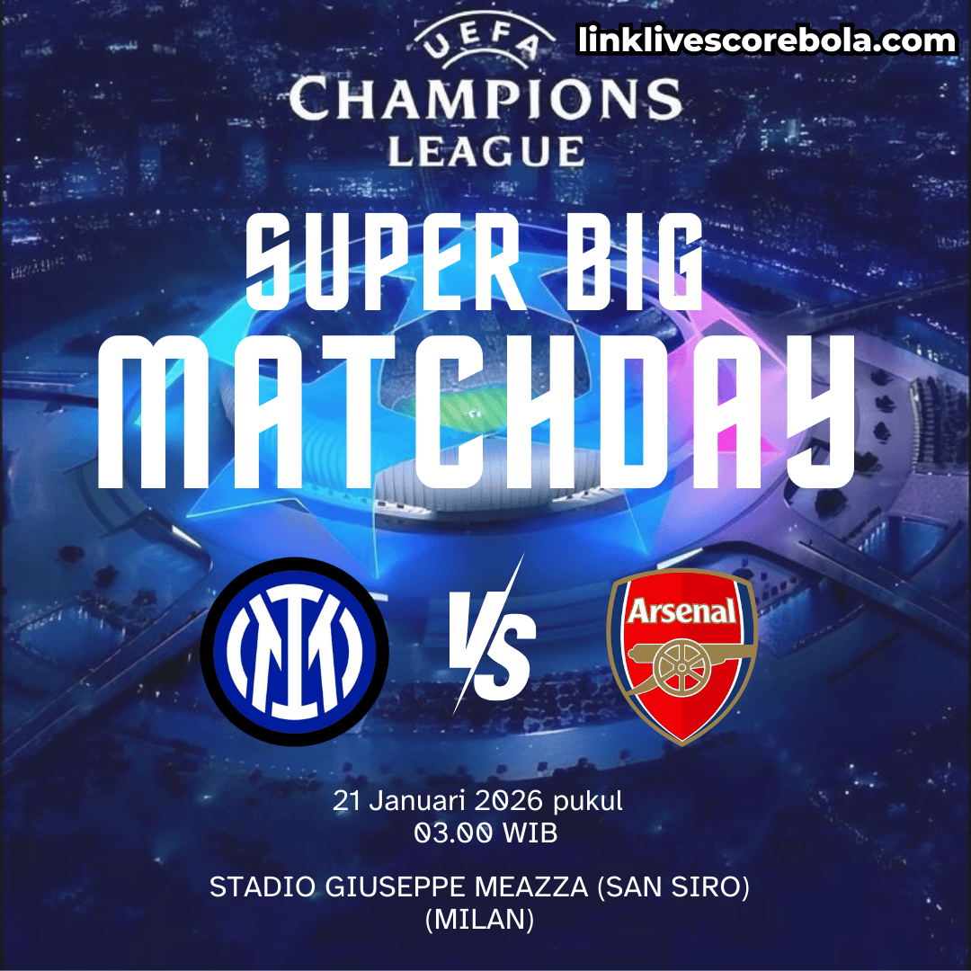 Prediksi Inter Milan vs Arsenal 21 Januari 2026: Ujian Berat di San Siro
