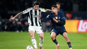 hasil imbang psg vs newcastle