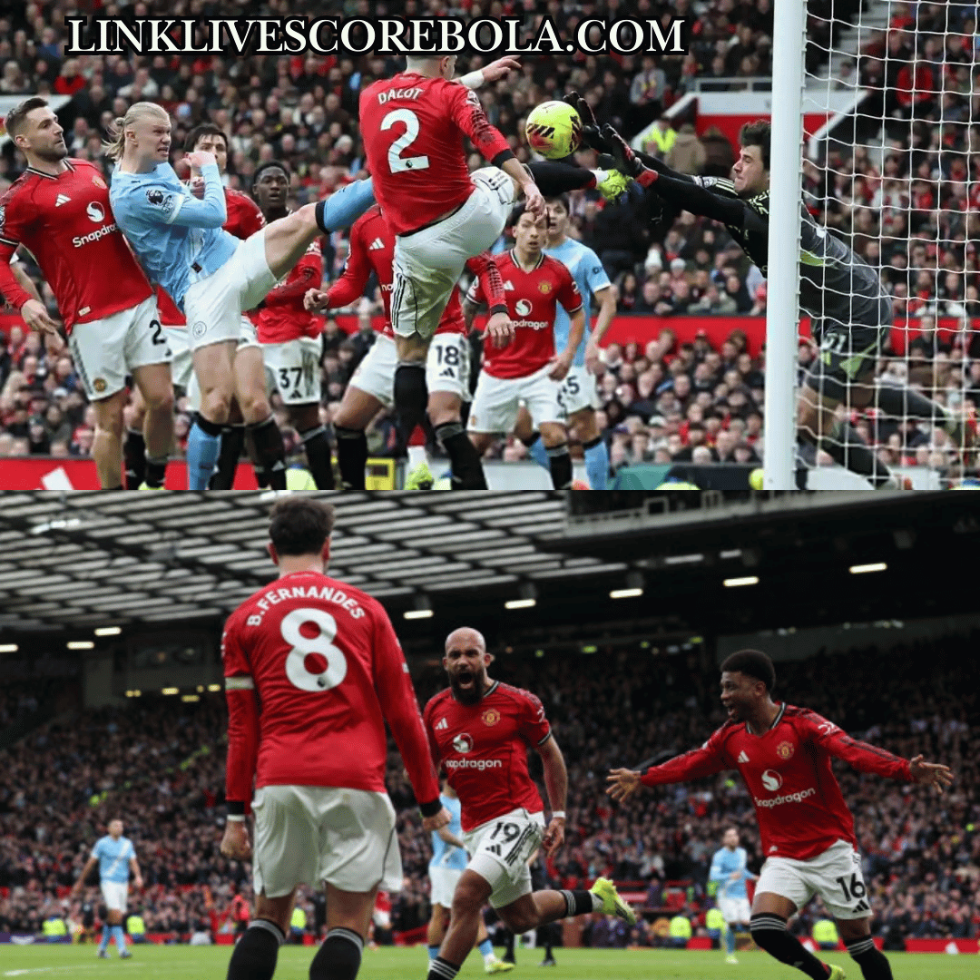 Manchester United vs Manchester City: Setan Merah Menang 2-0 di Old Trafford