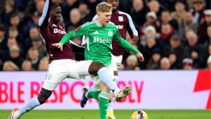 hasil aston villa vs newcastle