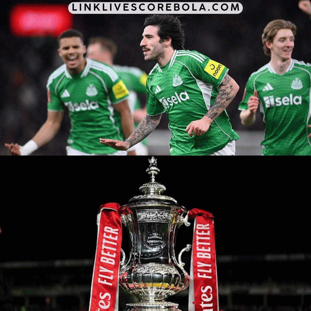 Hasil Aston Villa vs Newcastle 1-3, The Magpies Lolos ke Perempat Final Piala FA