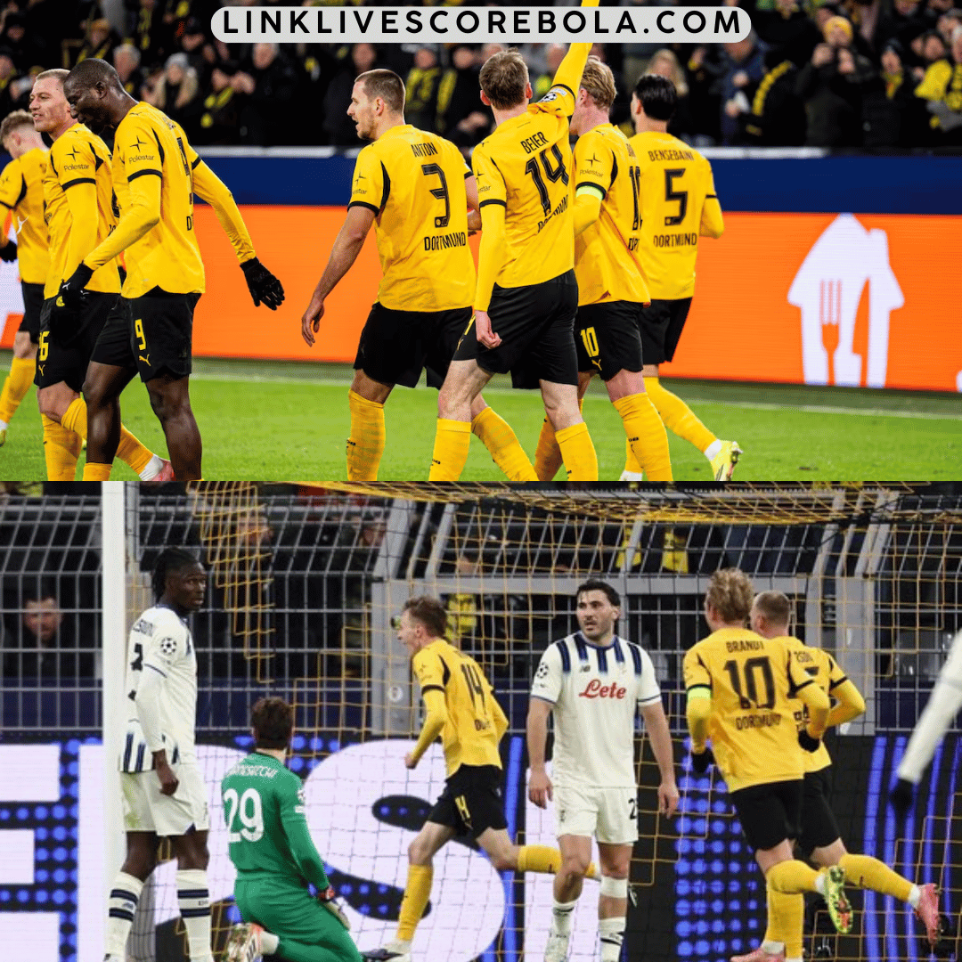 Hasil Dortmund vs Atalanta 2-0 di Babak Playoff 16 Besar Liga Champions