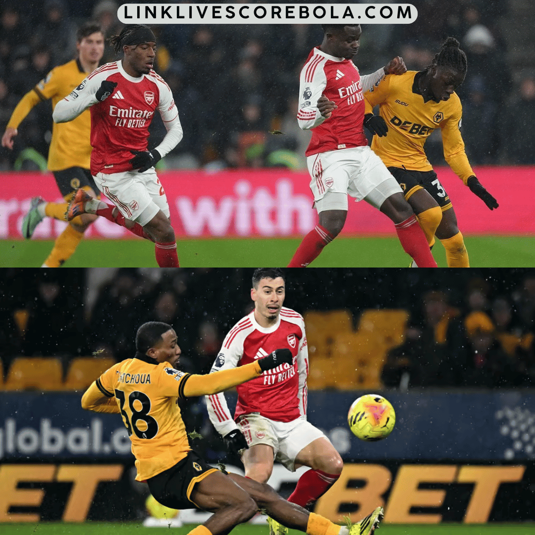 Hasil Wolves vs Arsenal 2-2 Liga Inggris 19/02/2026 03.00 WIB: Gol Telat Edozie Gagalkan Kemenangan The Gunners
