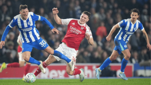 Hasil Pertandingan Brighton vs Arsenal